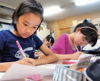 小学生部門　授業風景